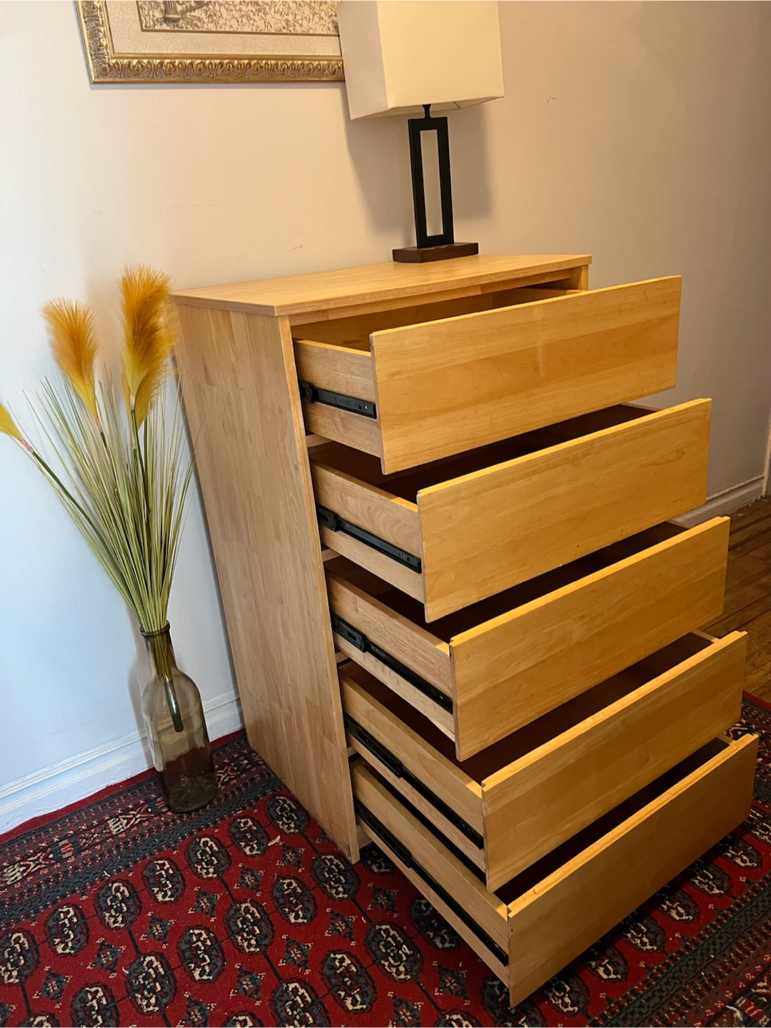Wooden Spacious 5 Drawers Dresser - Delivery Available - photo 2