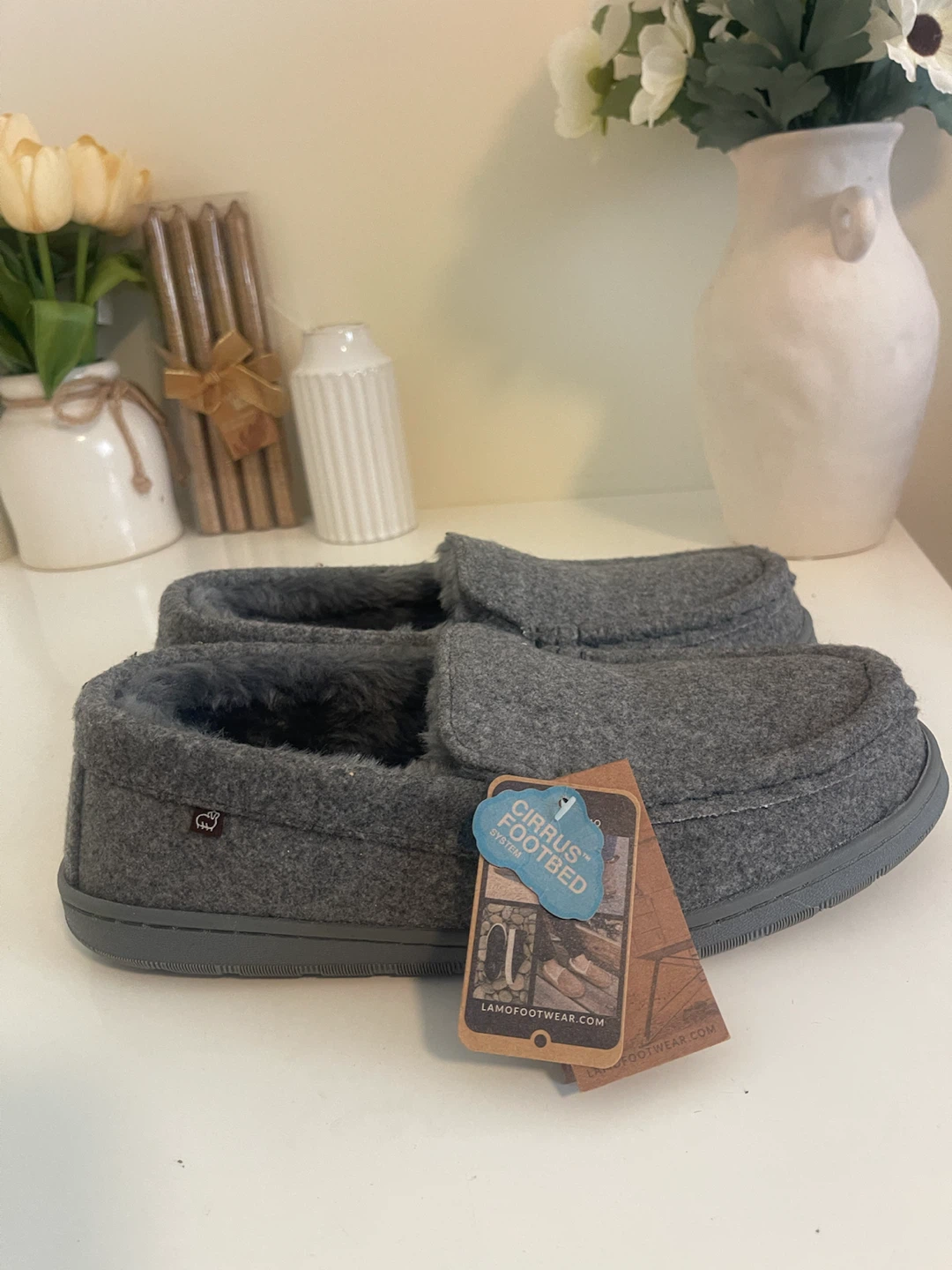Lamo Footwear Men's Slippers Size 10