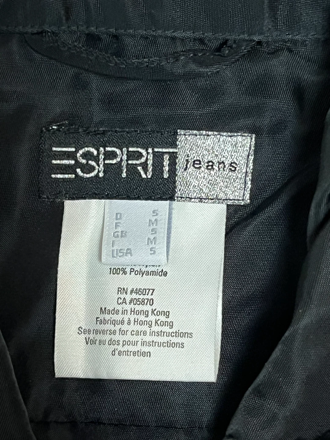 Esprit Jeans Black Sleeveless Utility Vest - photo 5