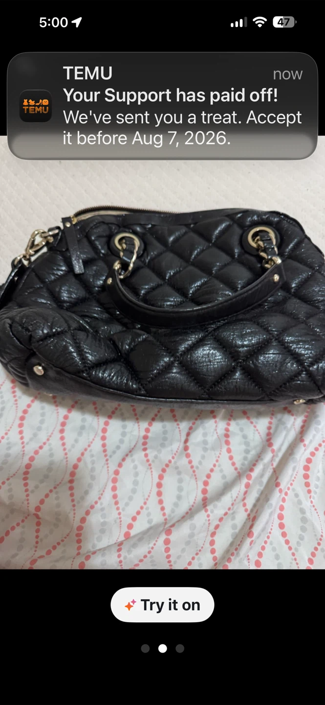 Kate Spade Quilted Satchel Bag - photo 2