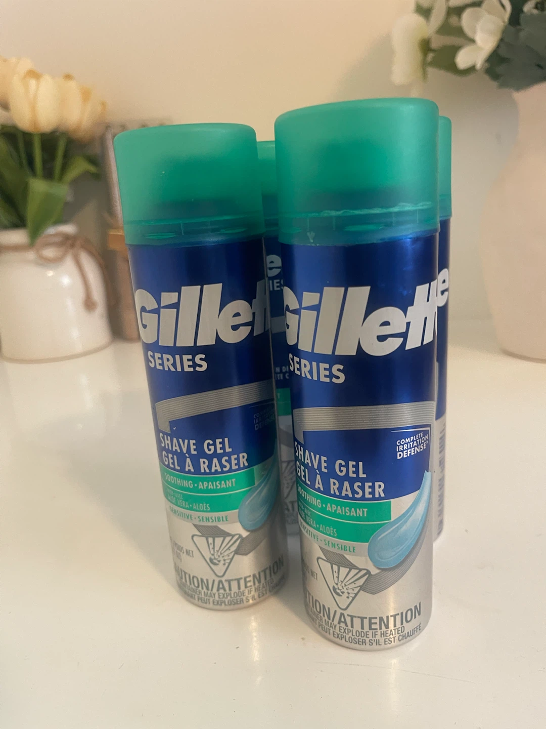 Gillette Series Shave Gel - Soothing, 4 Pack - photo 2