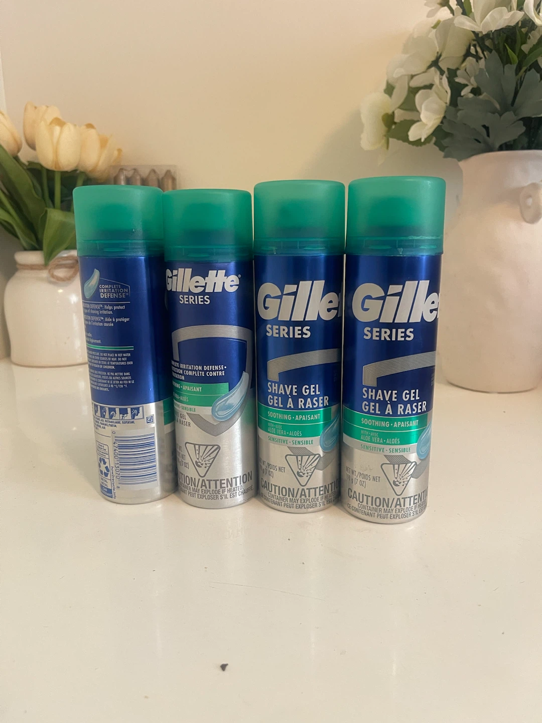 Gillette Series Shave Gel - Soothing, 4 Pack - photo 3