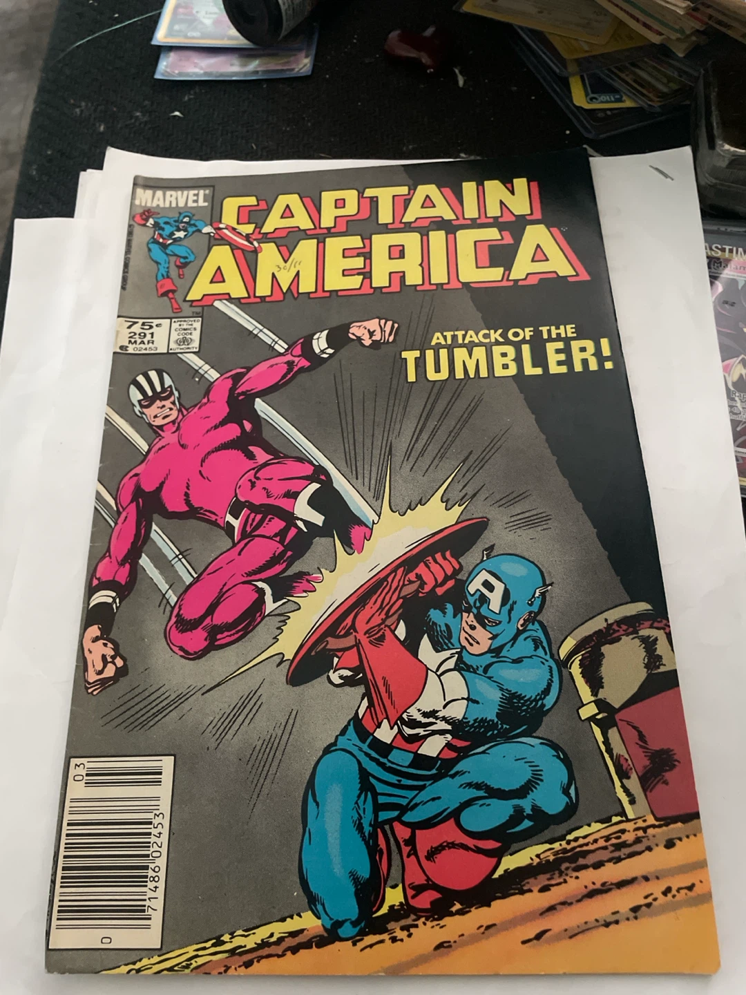 Captain America Comic Book #291