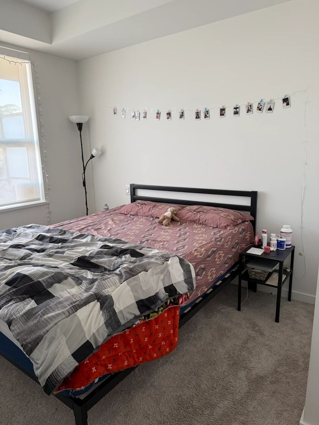 Bed Frame and mattress