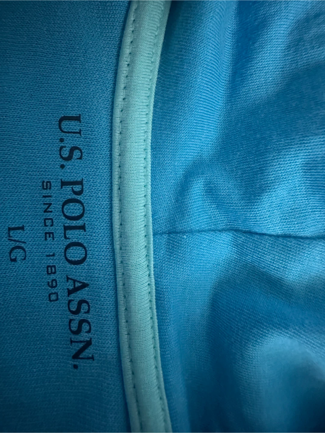 U.S. Polo Assn. Zip-Up Hoodie - Blue - Large - photo 2