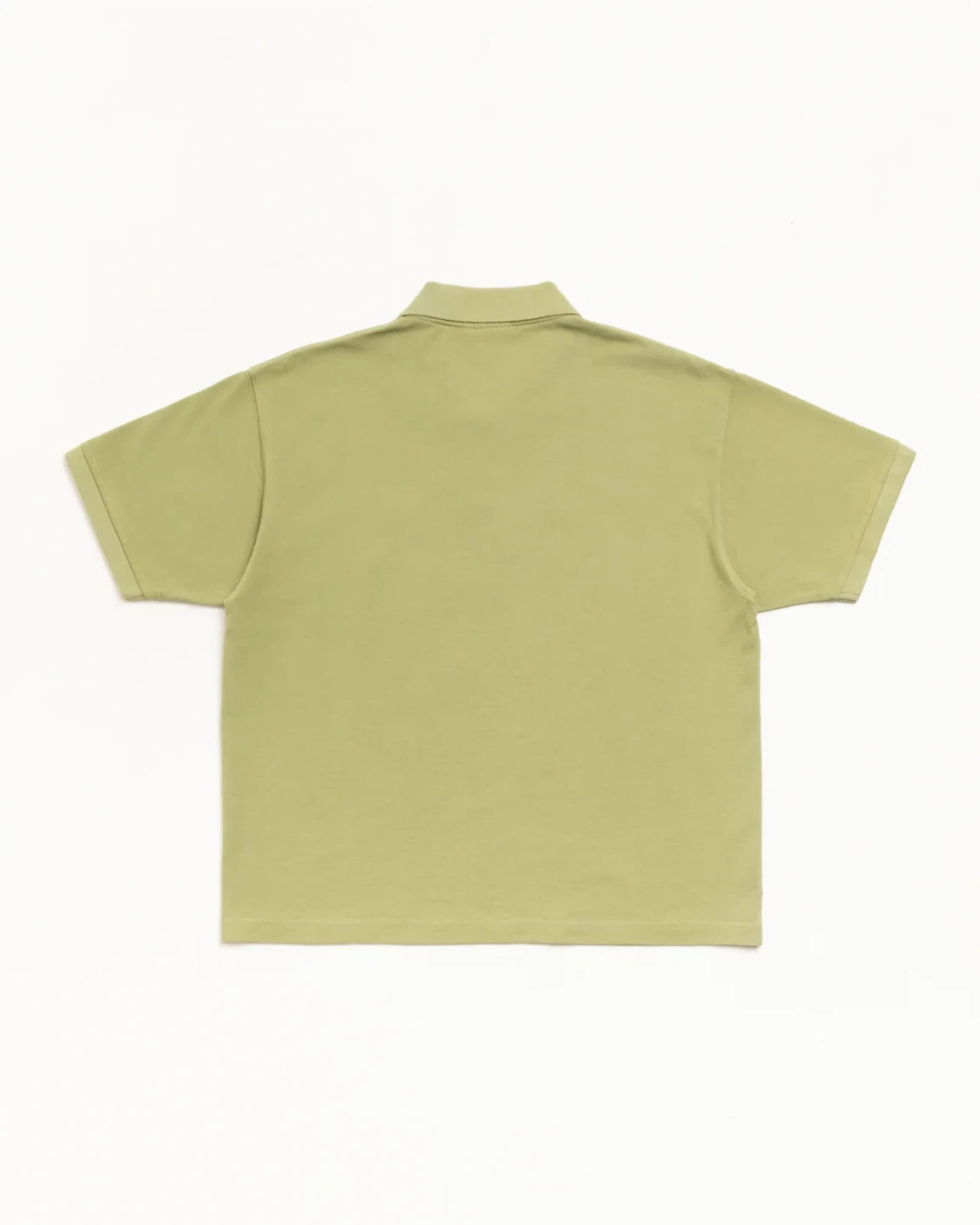 Stüssy Classic Pique Polo Shirt Leaf Green - photo 2