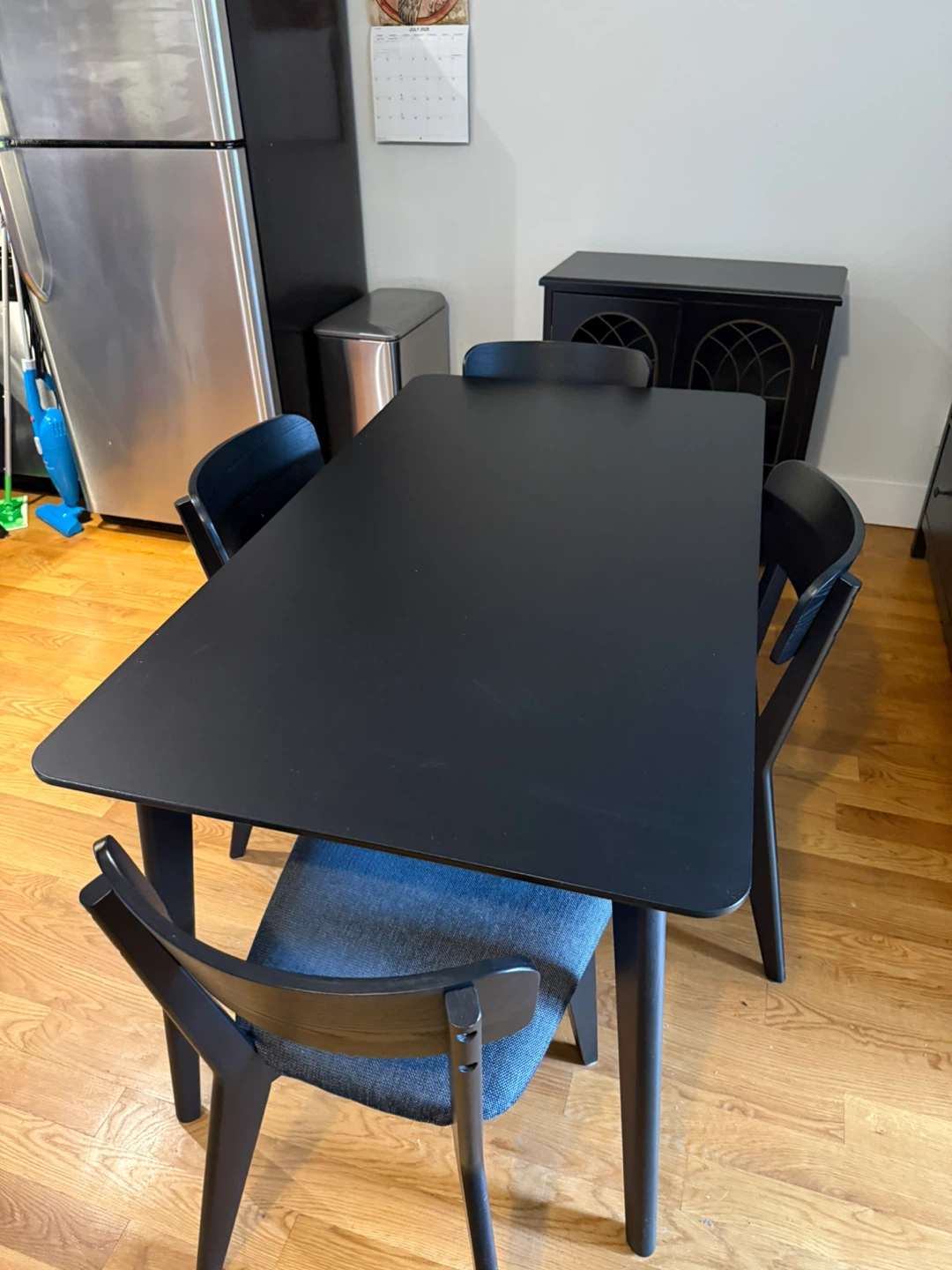 IKEA LISABO TABLE W/ 4 CHAIRS