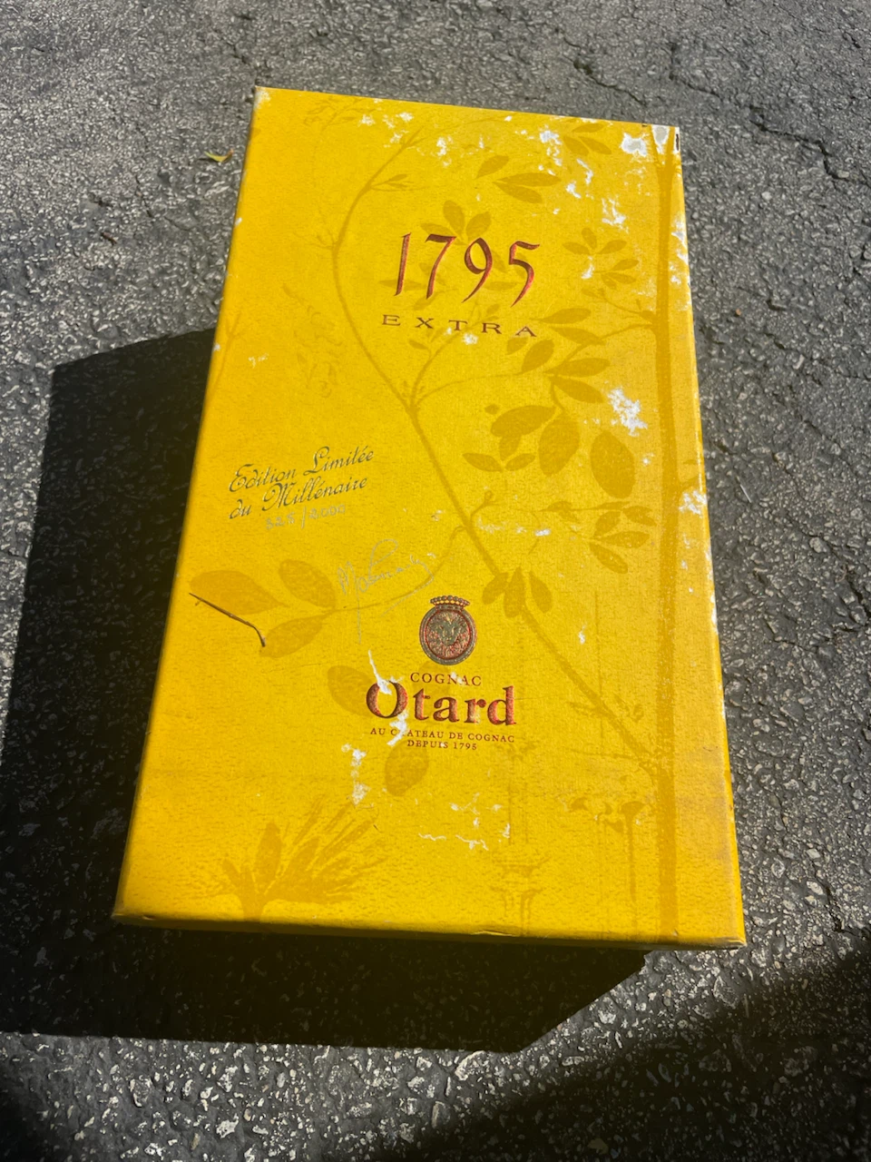 Otard 1795 Extra Cognac Decanter Empty Bottle - photo 4