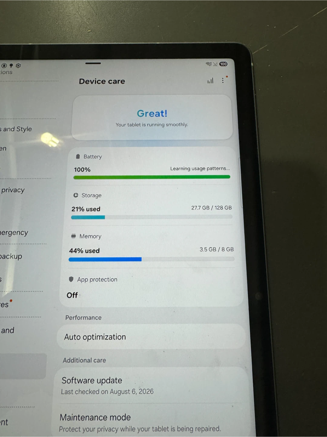 Samsung Galaxy Tab S10 FE 5G Tablet - photo 2