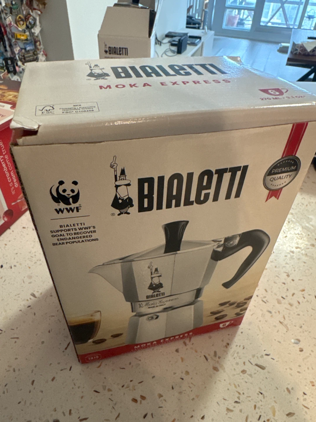 Two Used Bialetti Moka Pots Coffee Maker