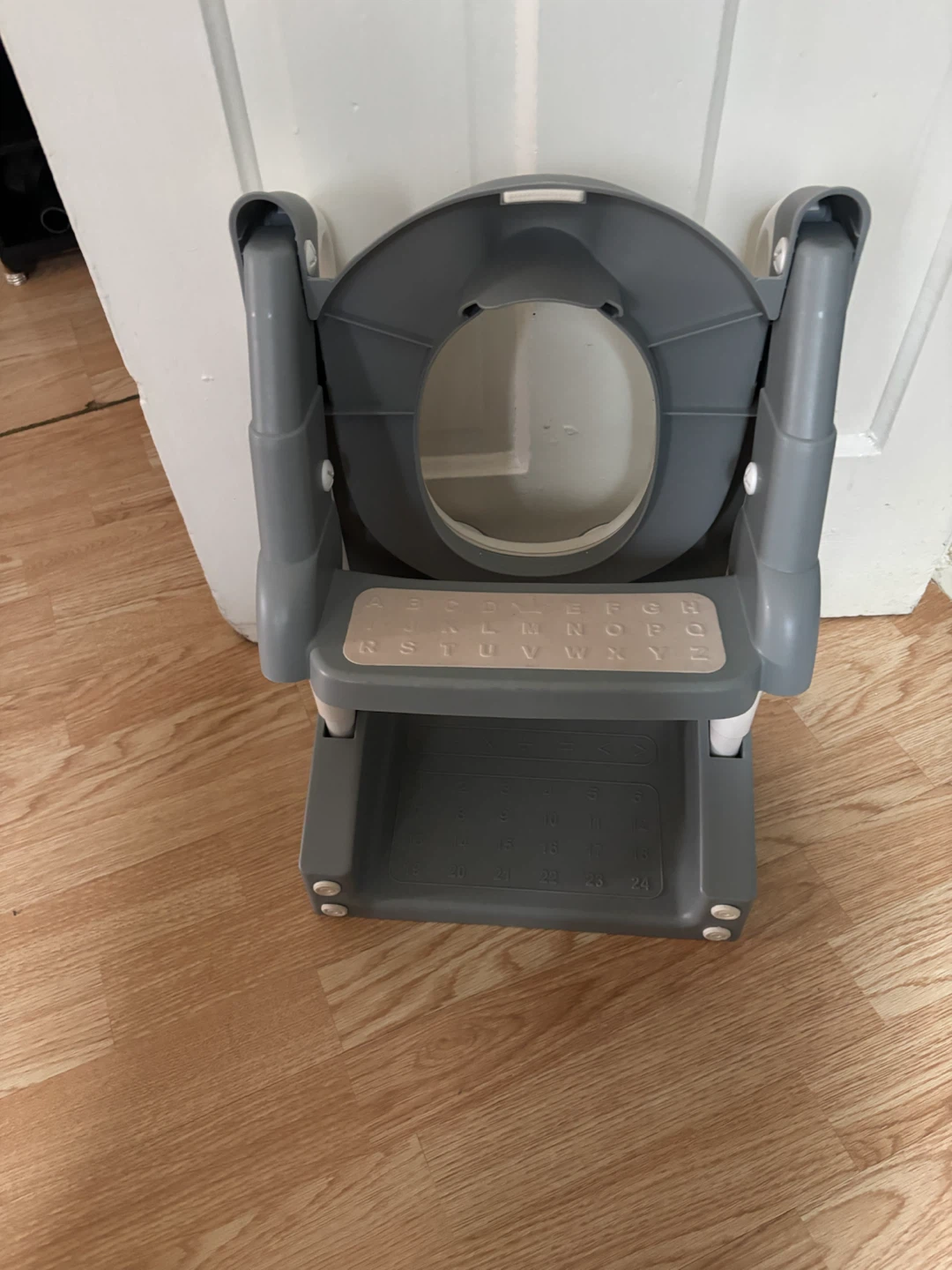 Grey Frog Potty Training Seat with Steps - photo 3