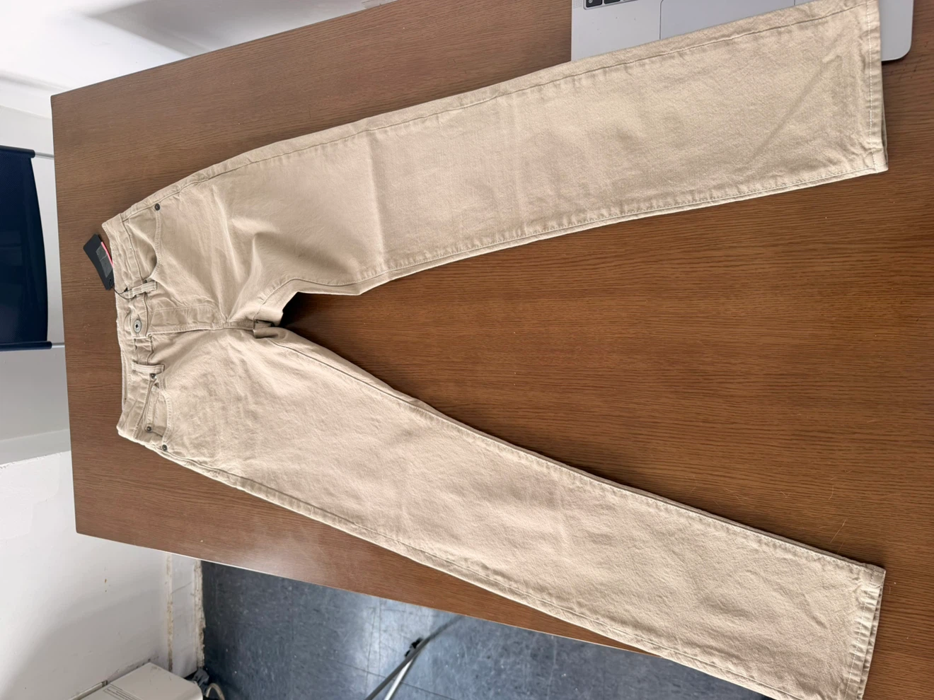 G-Star RAW 3301 Slim Fit Pants Size 33/32 Tan