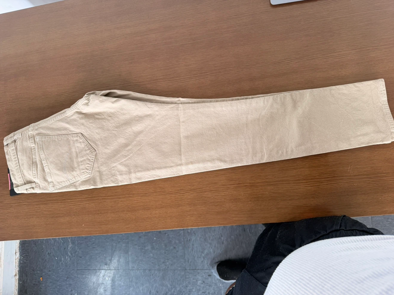 G-Star RAW 3301 Slim Fit Pants Size 33/32 Tan - photo 4