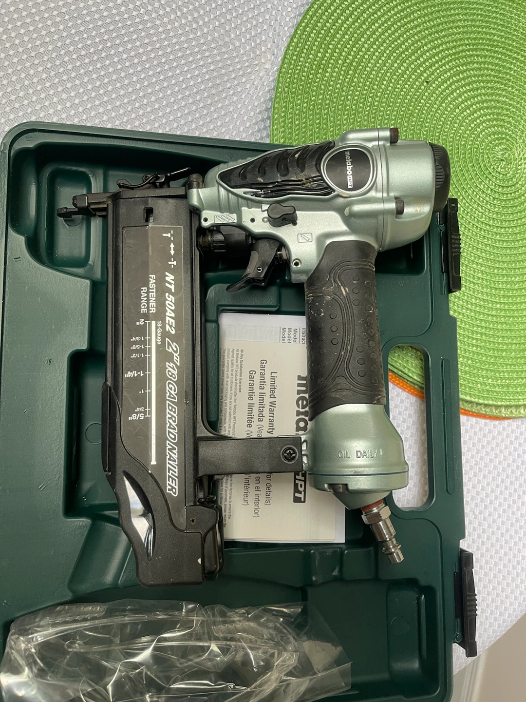 Metabo HPT NT50AE2 2" Brad Nailer
