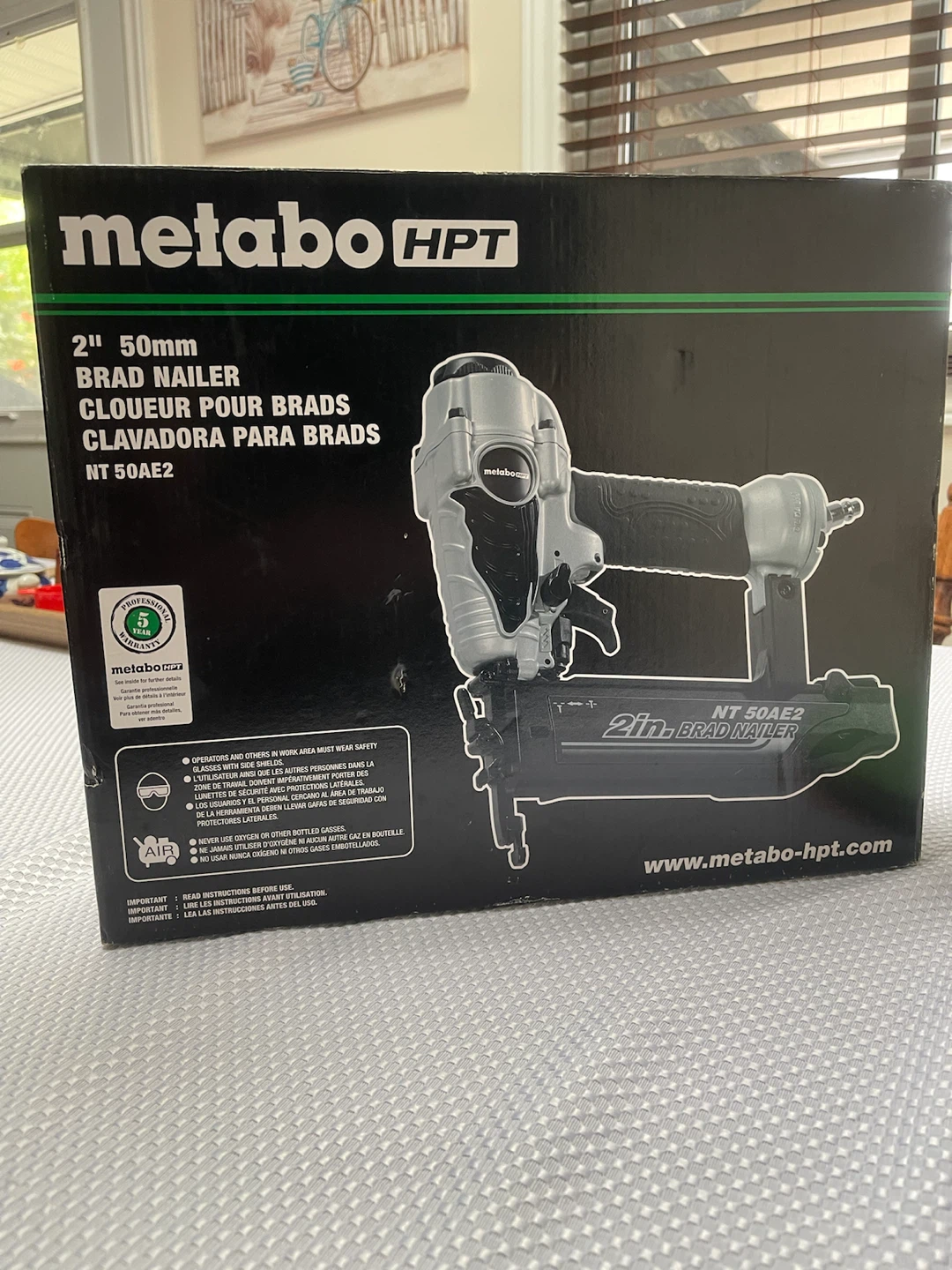 Metabo HPT NT50AE2 2" Brad Nailer - photo 4