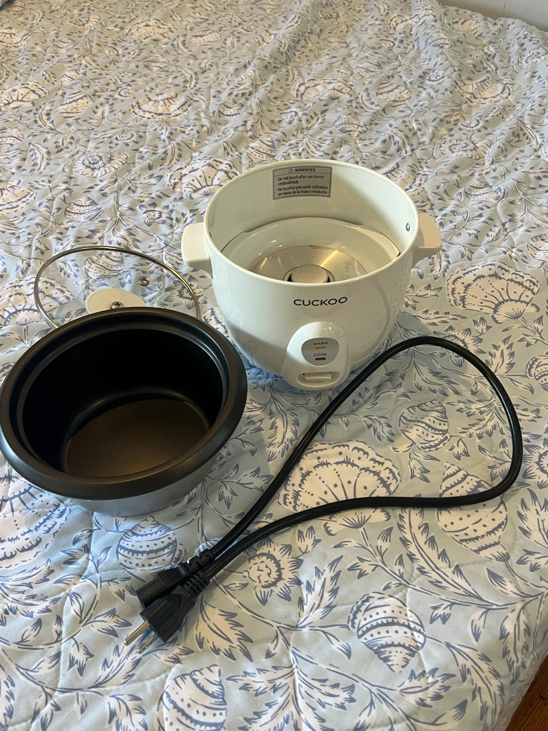 CUCKOO Rice Cooker and Steam Tray - photo 3