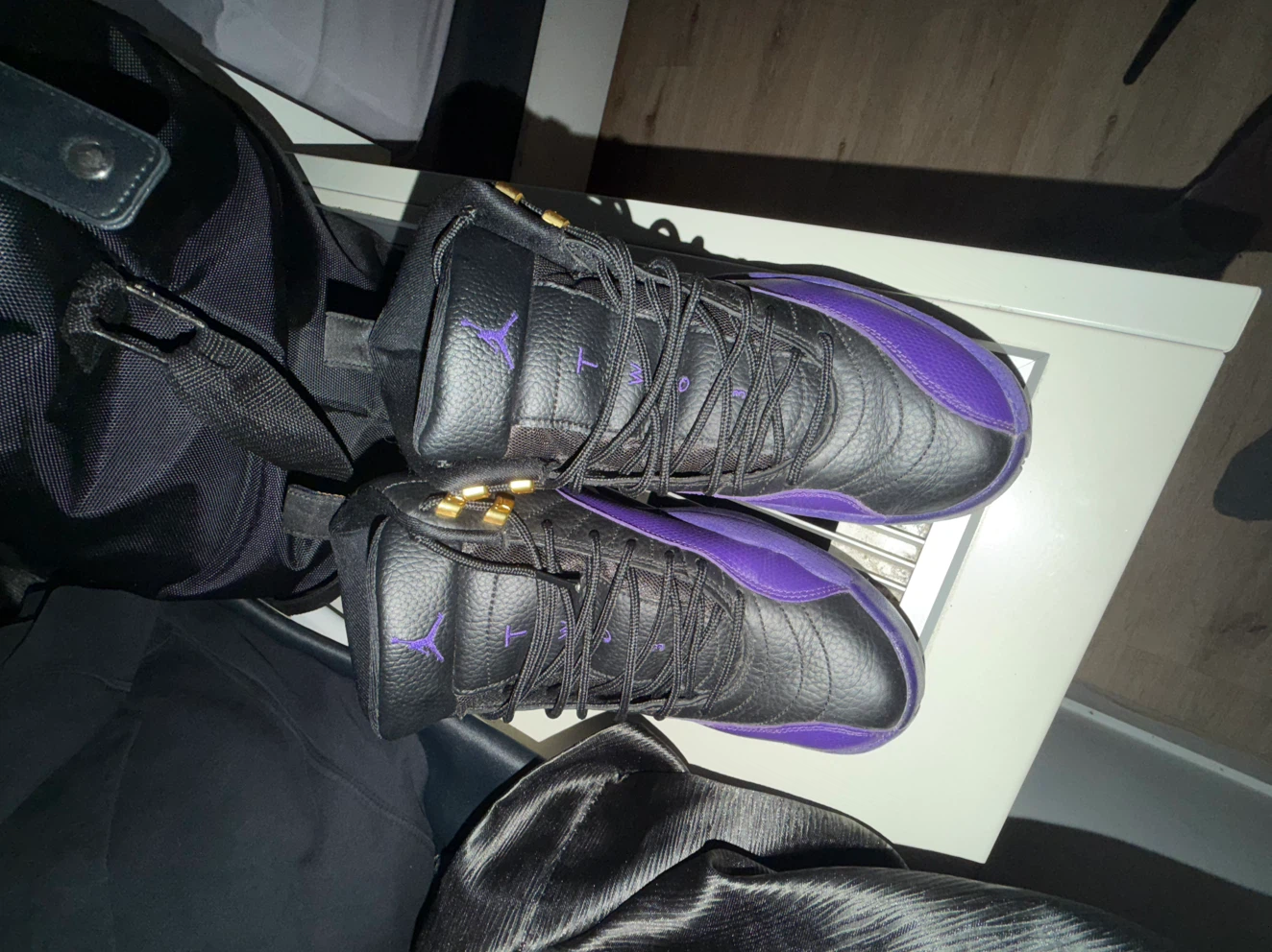 Air Jordan 12 Retro Purple Sneakers - photo 2