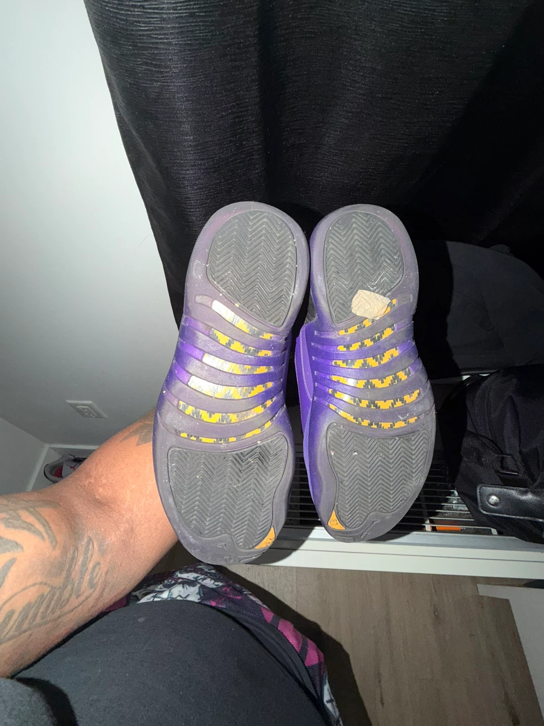 Air Jordan 12 Retro Purple Sneakers - photo 3