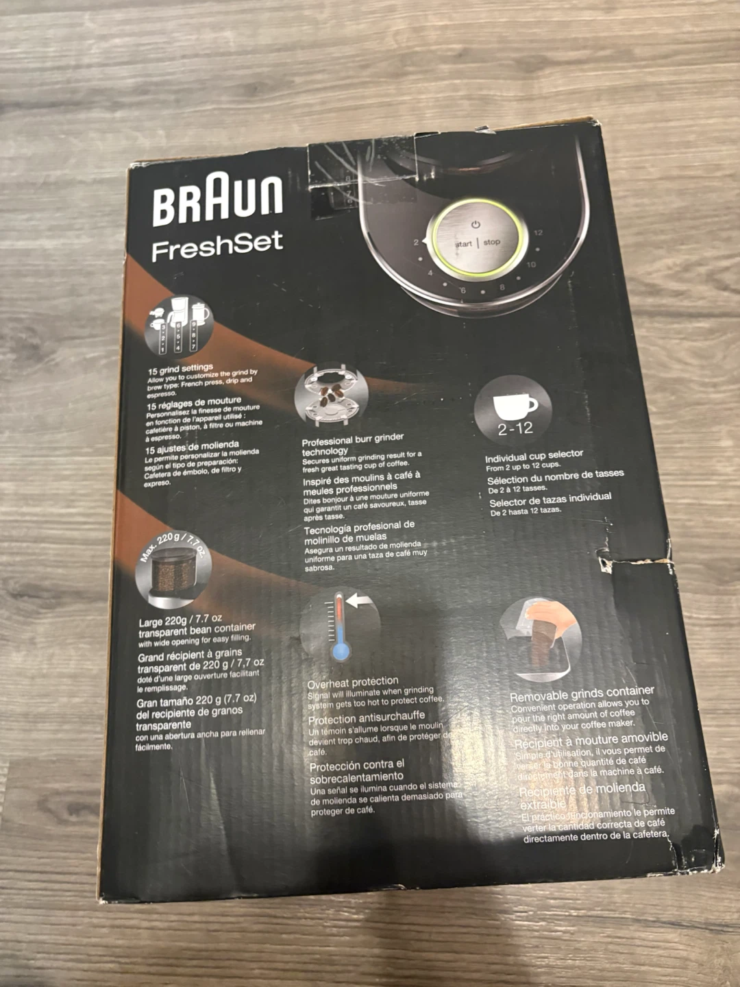 Braun FreshSet KG 7070 Coffee Grinder - photo 3