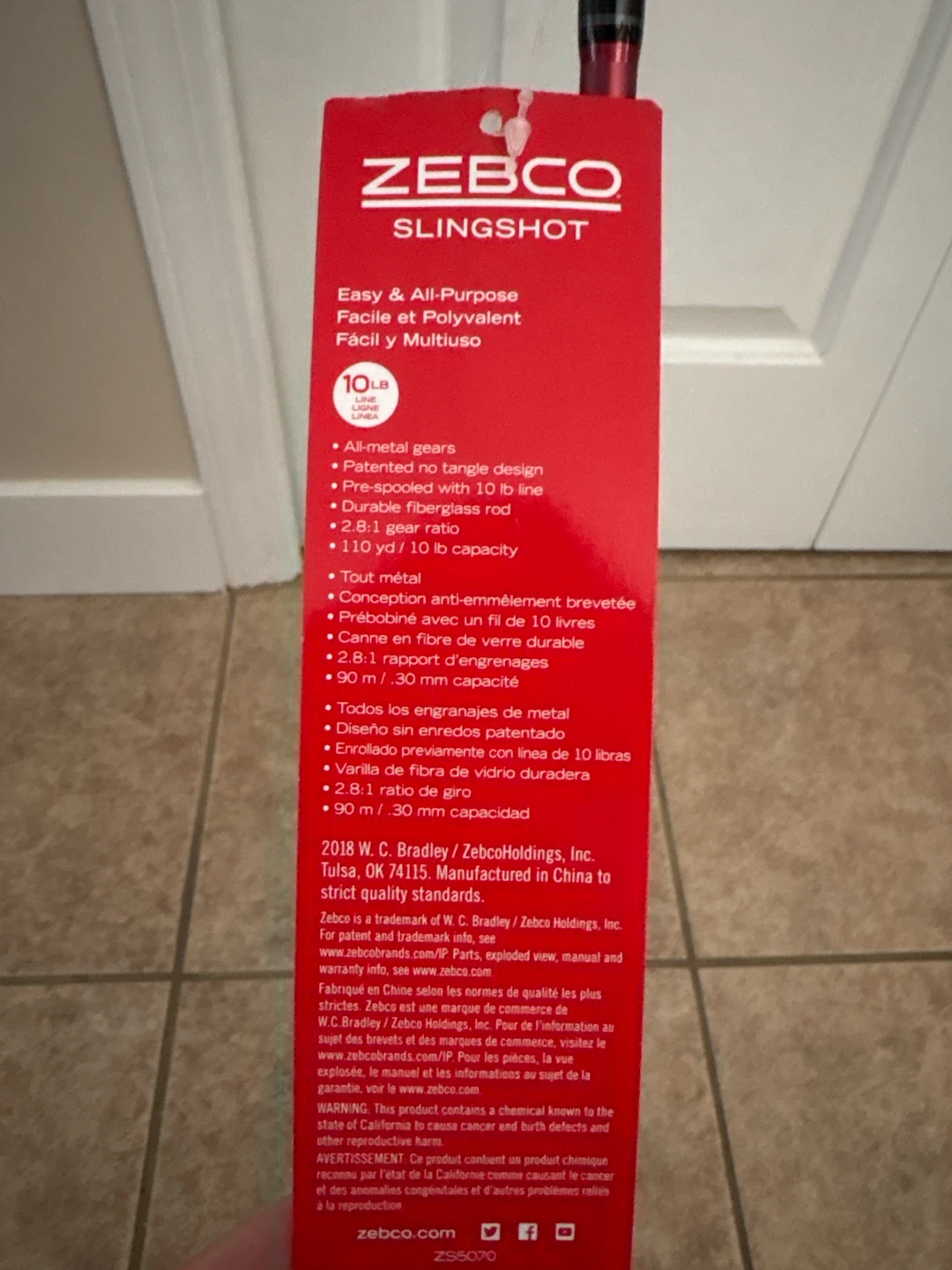 Zebco Slingshot Fishing Rod and Reel Combo - photo 2