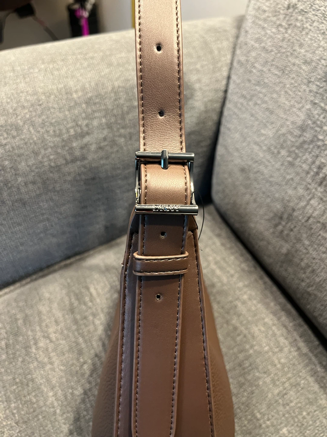 DKNY brown shoulder bag - photo 3