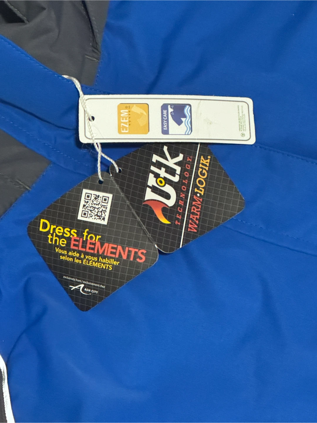 Core365 Jacket - Blue/Grey - L/G
