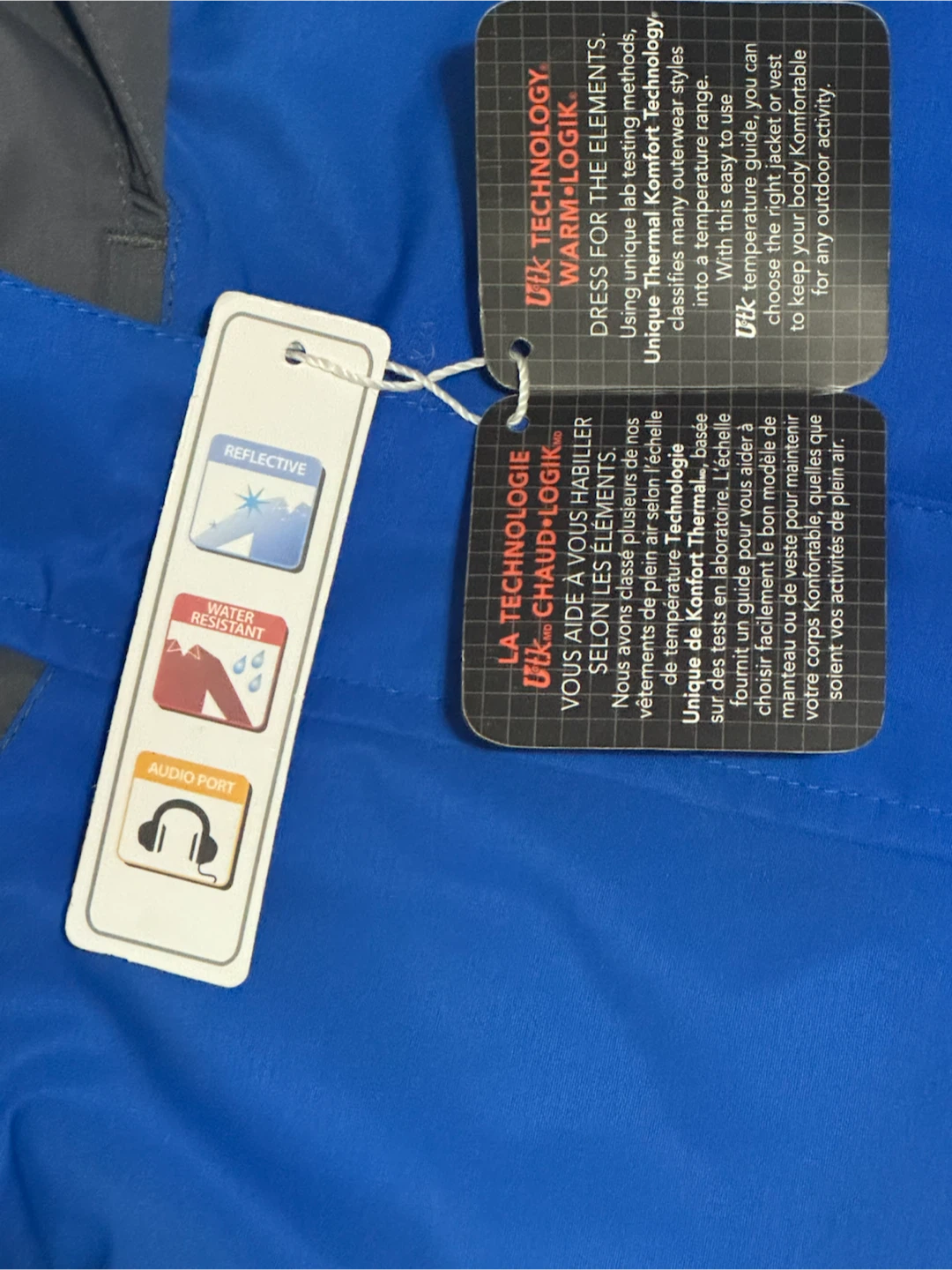 Core365 Jacket - Blue/Grey - L/G - photo 4