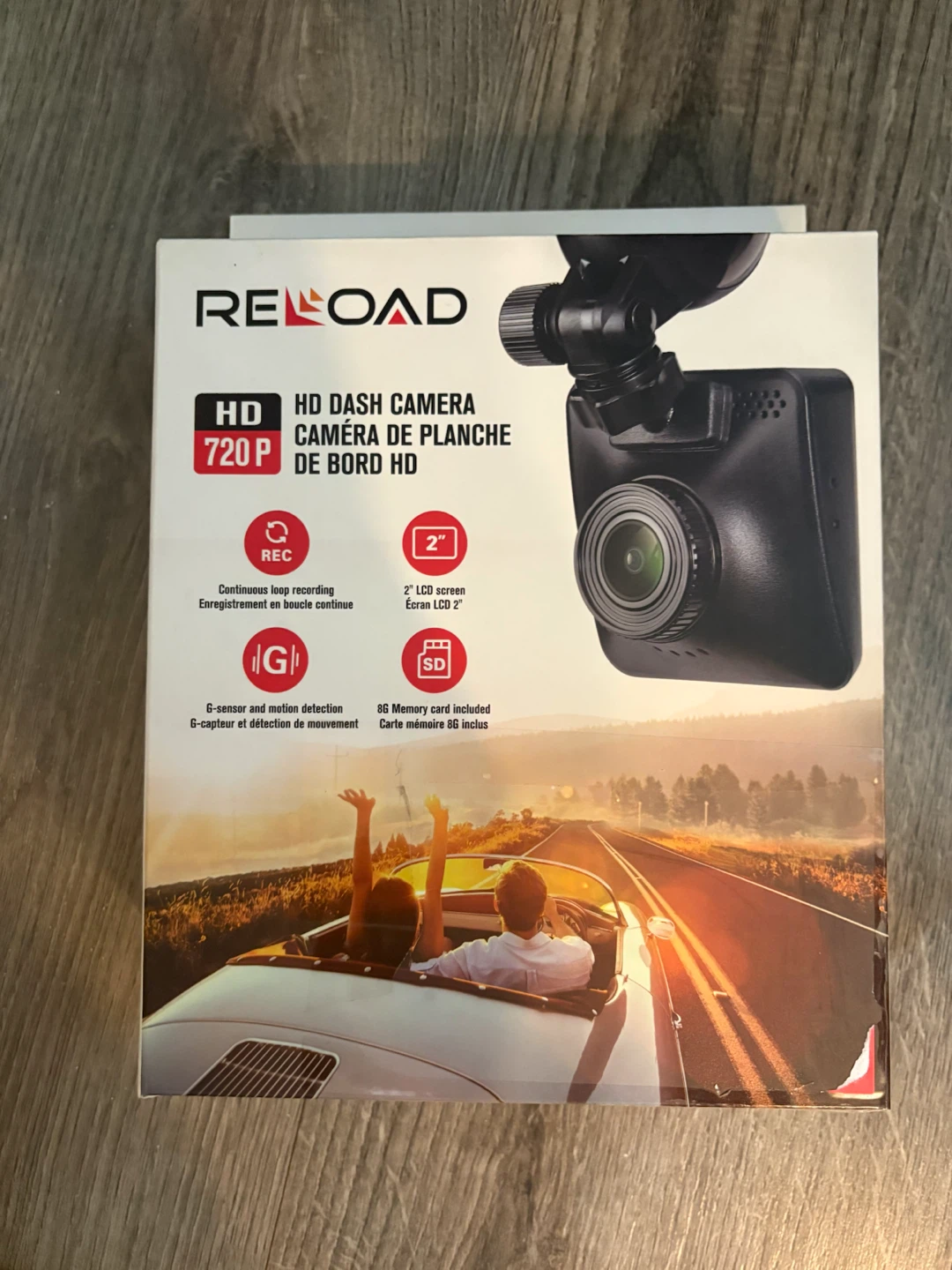 RELOAD HD Dash Camera 720P