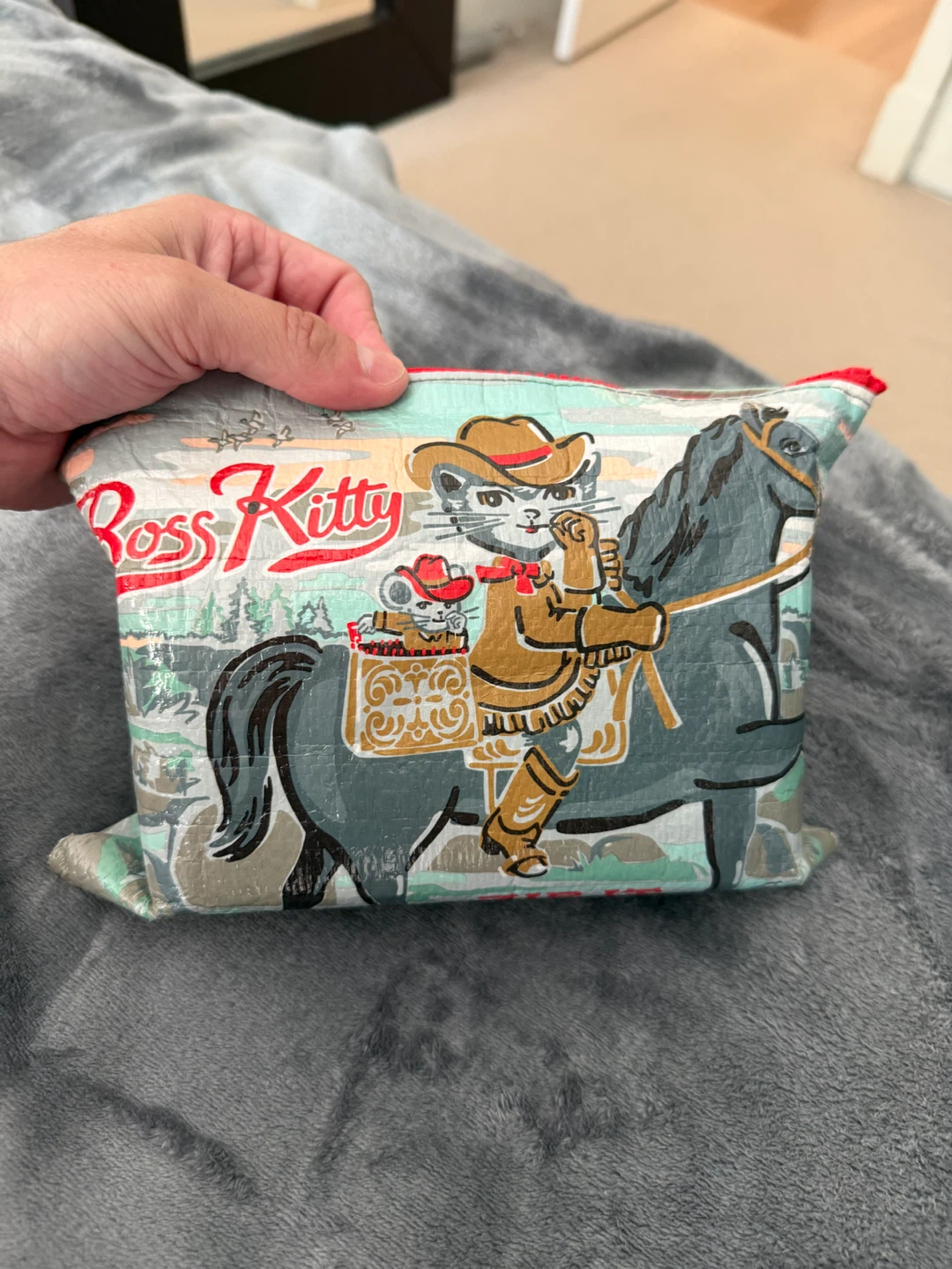 Boss Kitty ZIP IT Travel Pouch