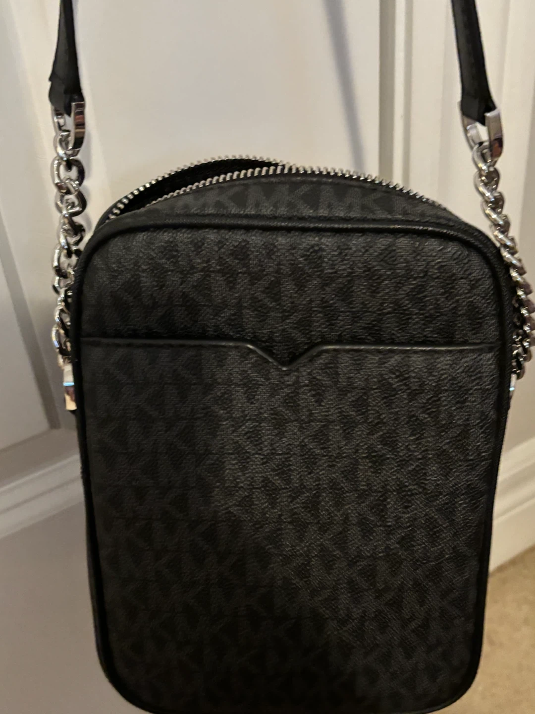 M Kors Jet Set Travel Medium Logo Crossbody Bag - photo 4