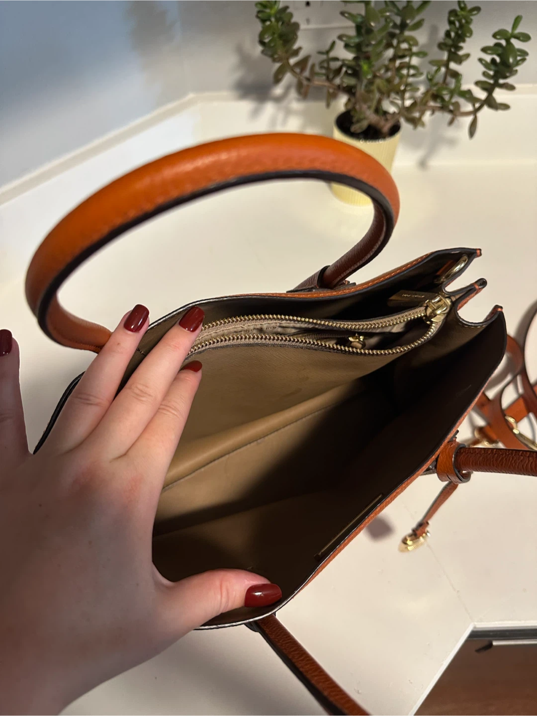 Michael Kors Tote Bag - Orange - photo 4