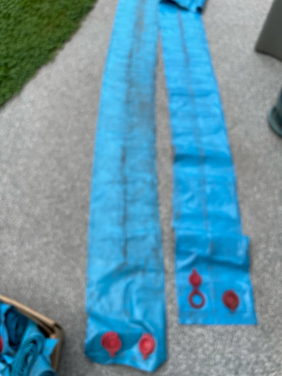 8. Pool bags for cover  no leak