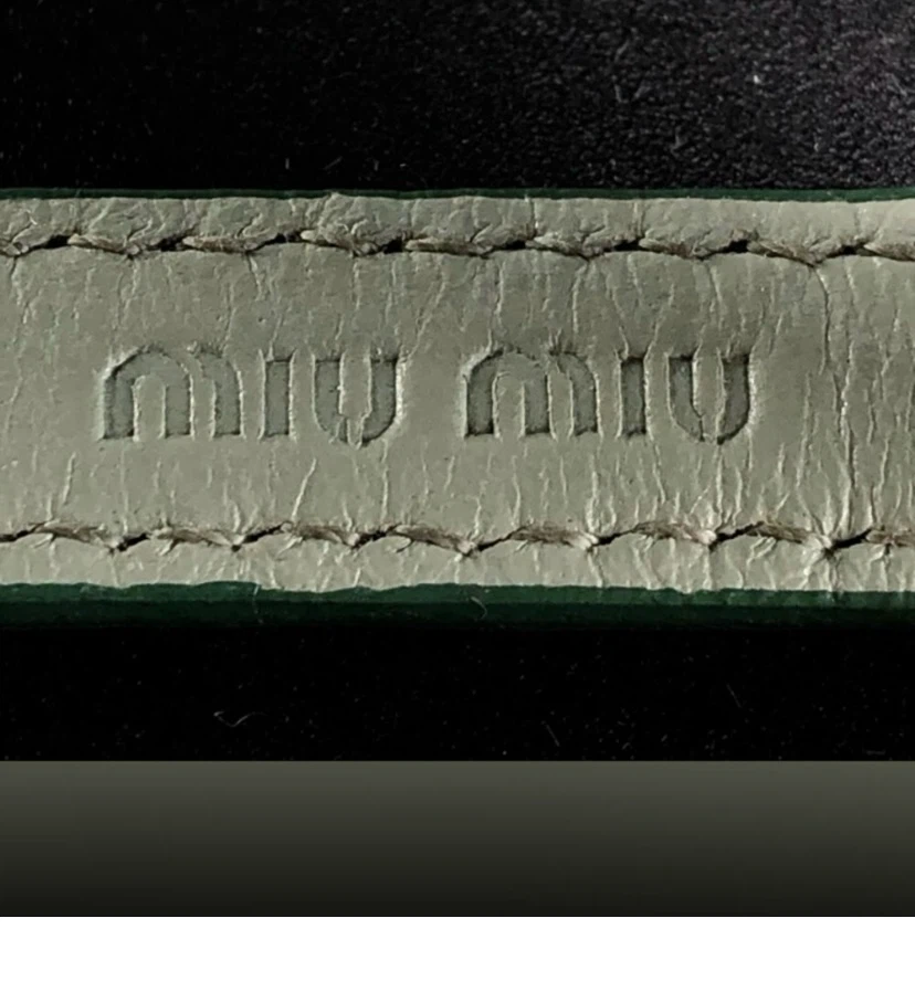 Miu Miu Leather Heart Charm Bracelet - photo 4