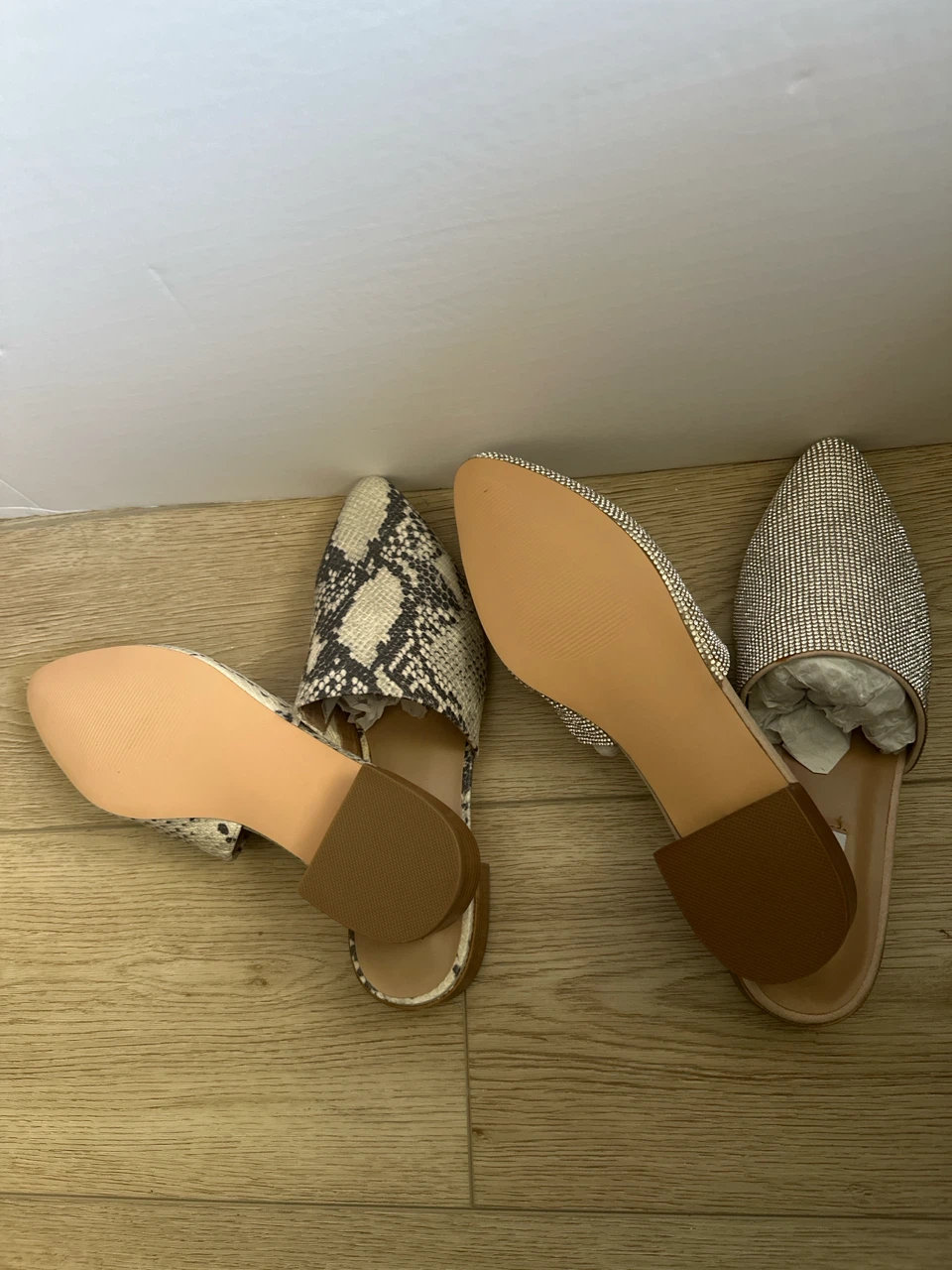 Steve Madden Women's Mules - Snake Print & Rhinestone - photo 2