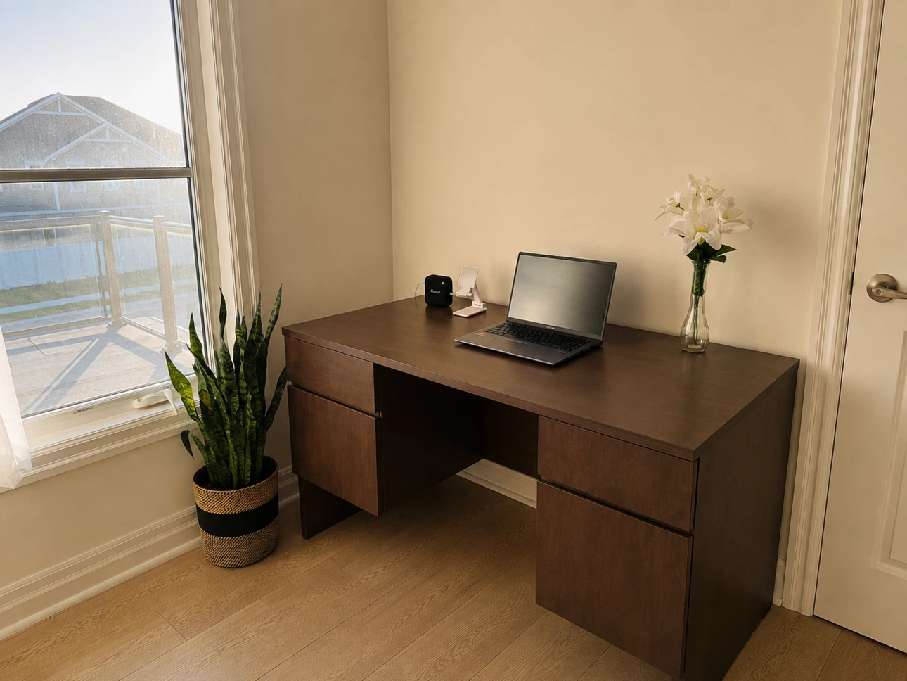 Solid Wood Desk