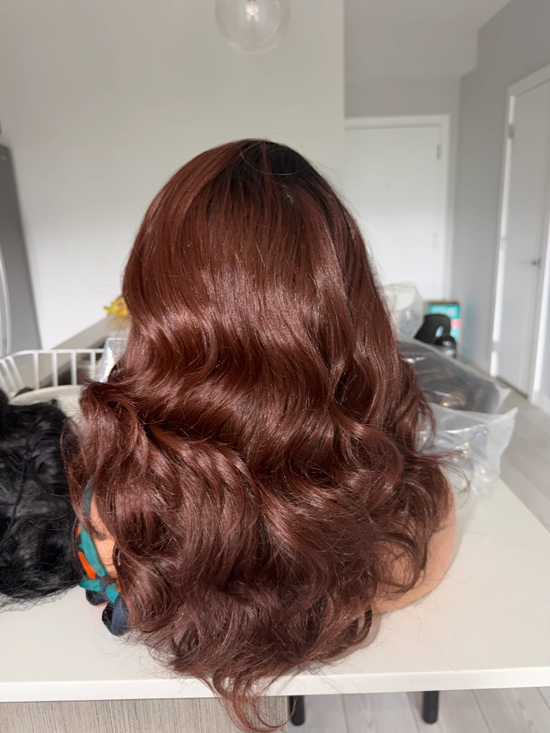 Brown Wavy Lace Front Wig - photo 3