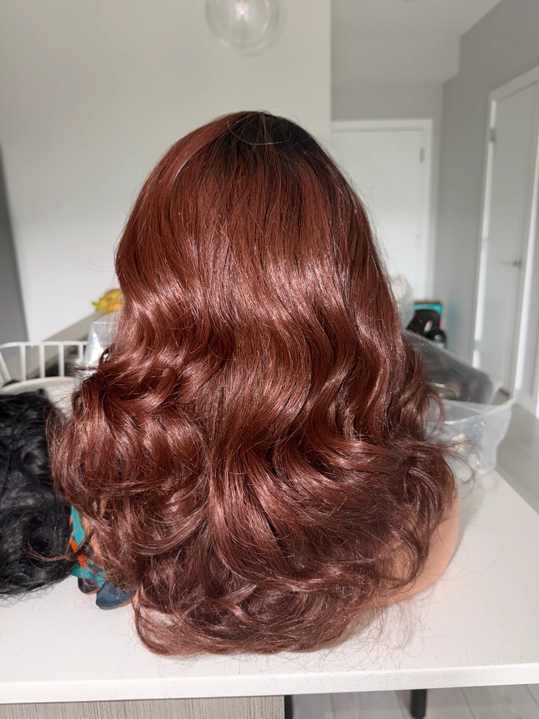 Brown Wavy Lace Front Wig - photo 4