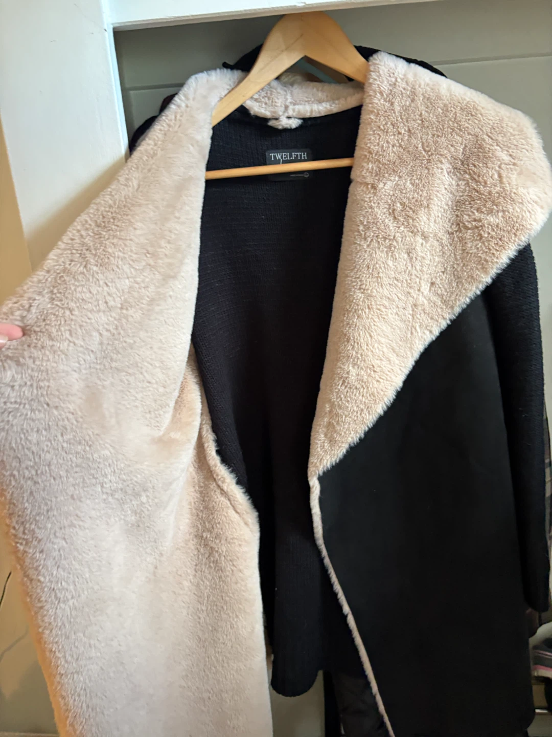 Twelfth Love Faux Fur Lined Cardigan - photo 2