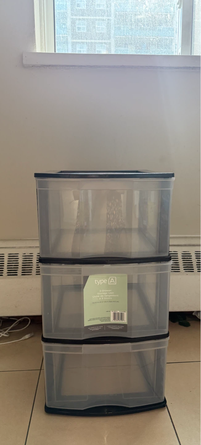Type A 3-Drawer Storage Unit - photo 2