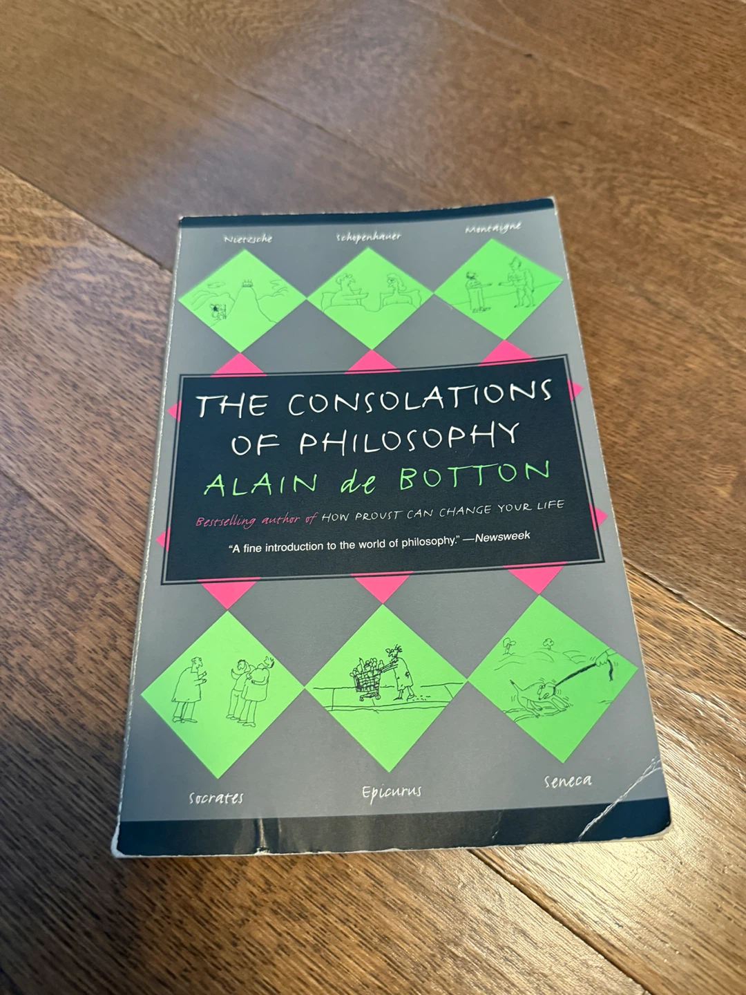 The Consolations of Philosophy by Alain de Botton Book