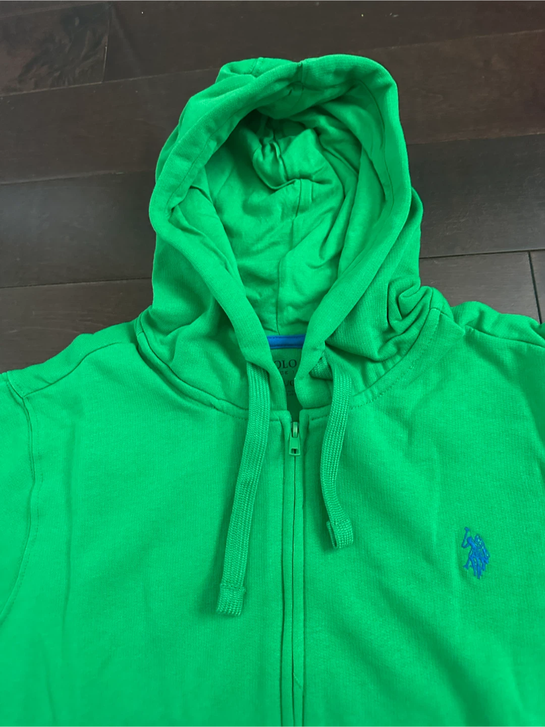 U.S. Polo Assn. Green Zip-Up Hoodie - photo 2