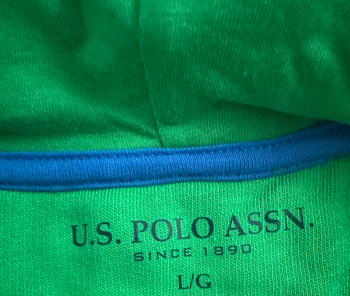 U.S. Polo Assn. Green Zip-Up Hoodie - photo 3