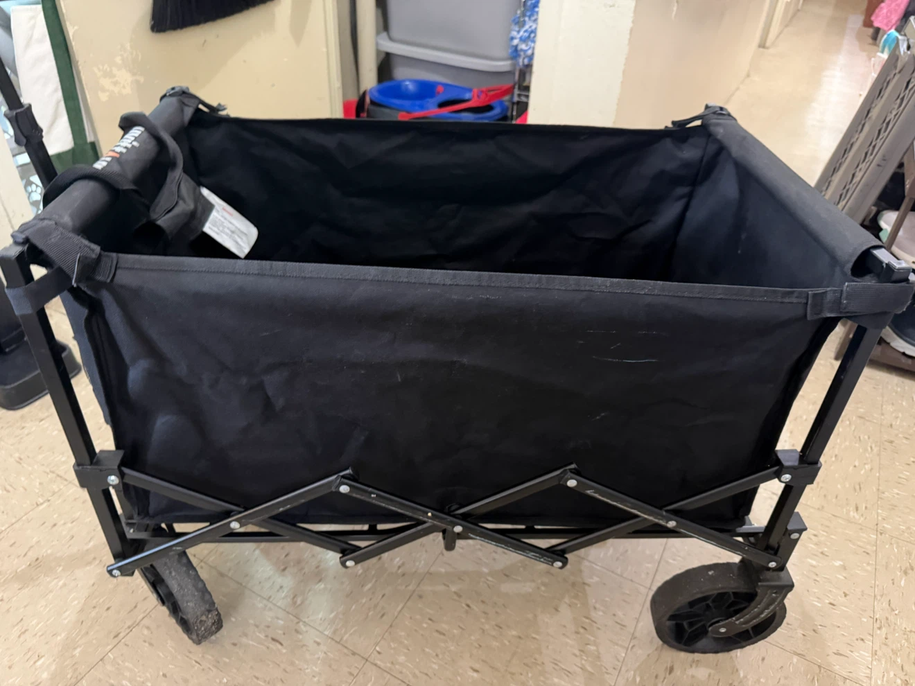 Black Folding Outdoor Wagon - photo 4