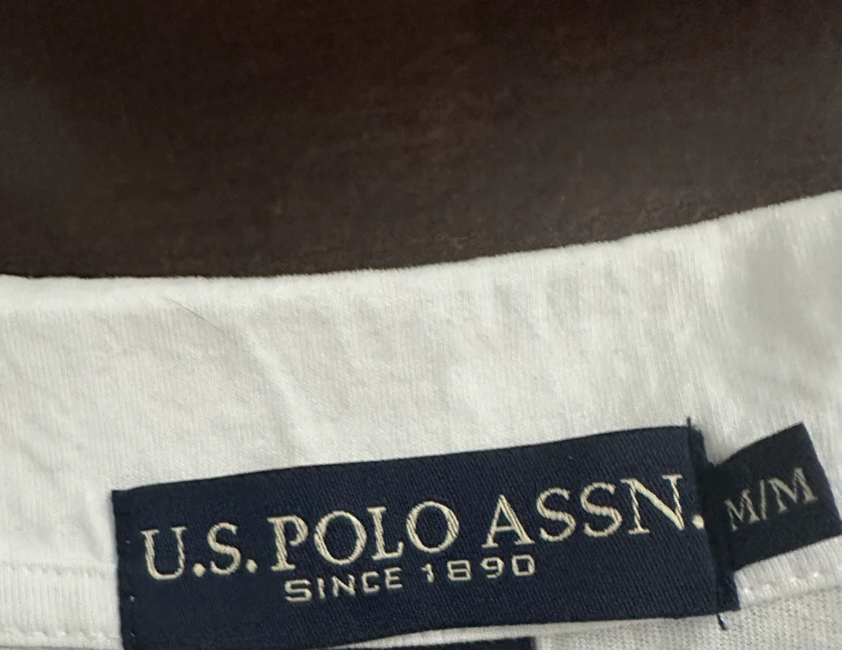 U.S. Polo Assn. White Short Sleeve Polo Shirt - photo 2
