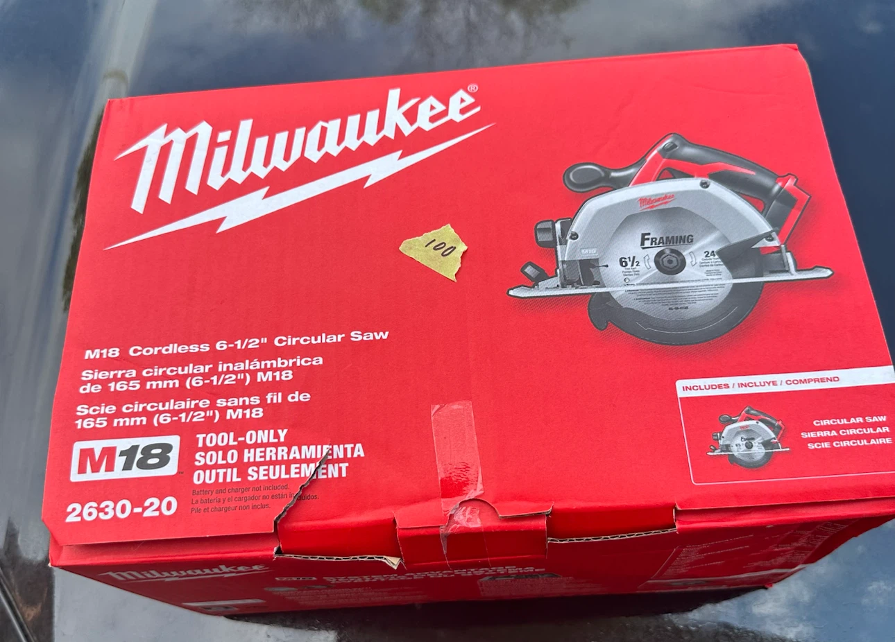 Milwaukee M18 Cordless 6-1/2" Circular Saw (Tool-Only)