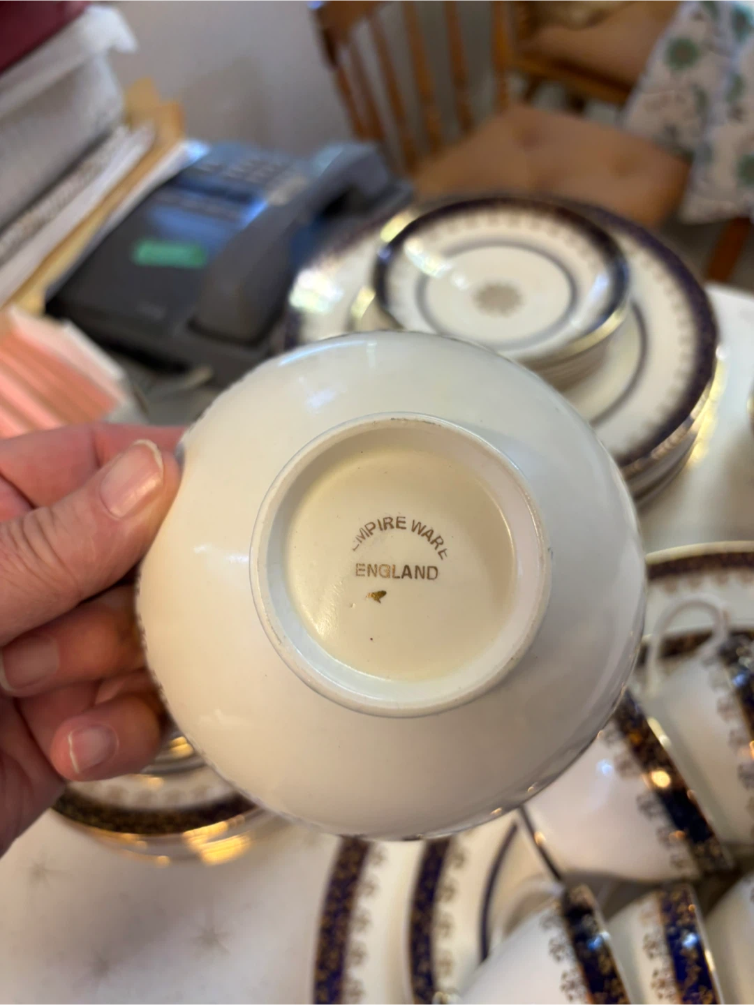 Empire Ware England 8 place China Set - photo 2
