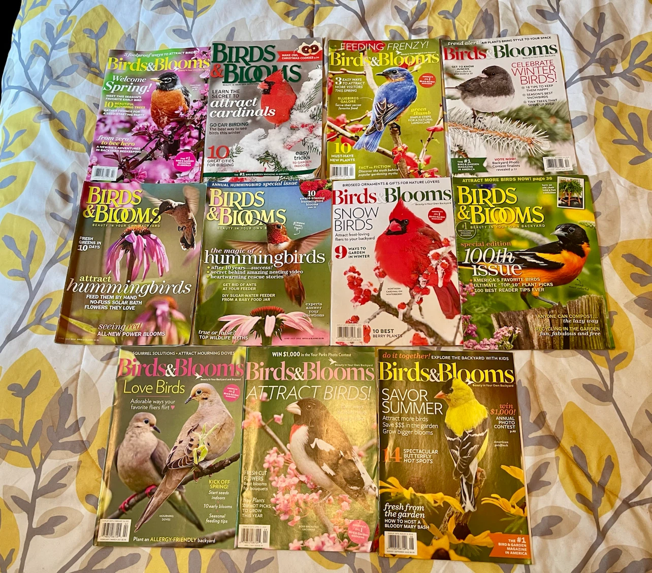 Birds & Blooms Magazine Collection