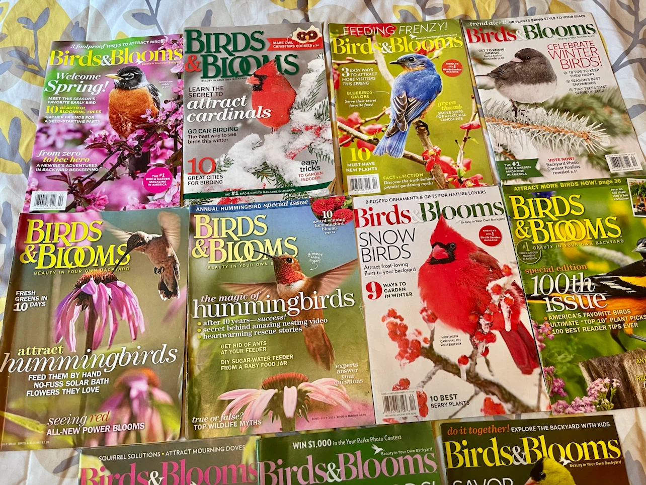 Birds & Blooms Magazine Collection - photo 2