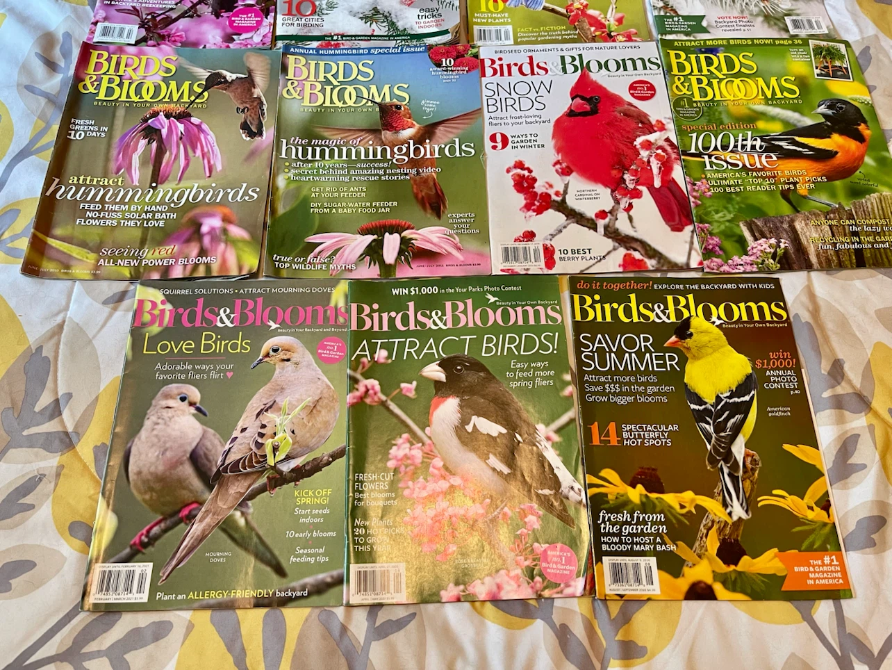 Birds & Blooms Magazine Collection - photo 3