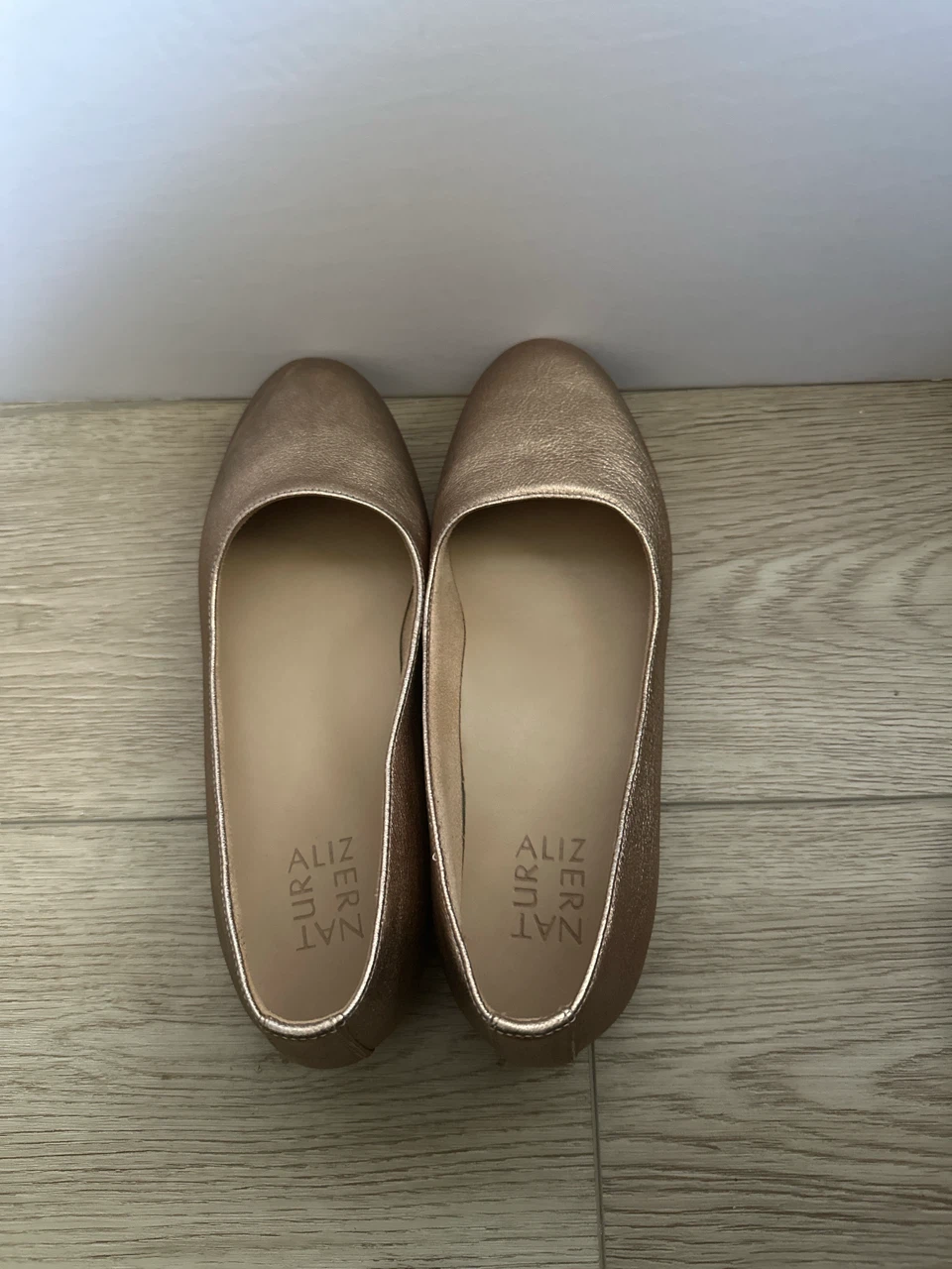 Naturalizer Rose Gold Ballet Flats